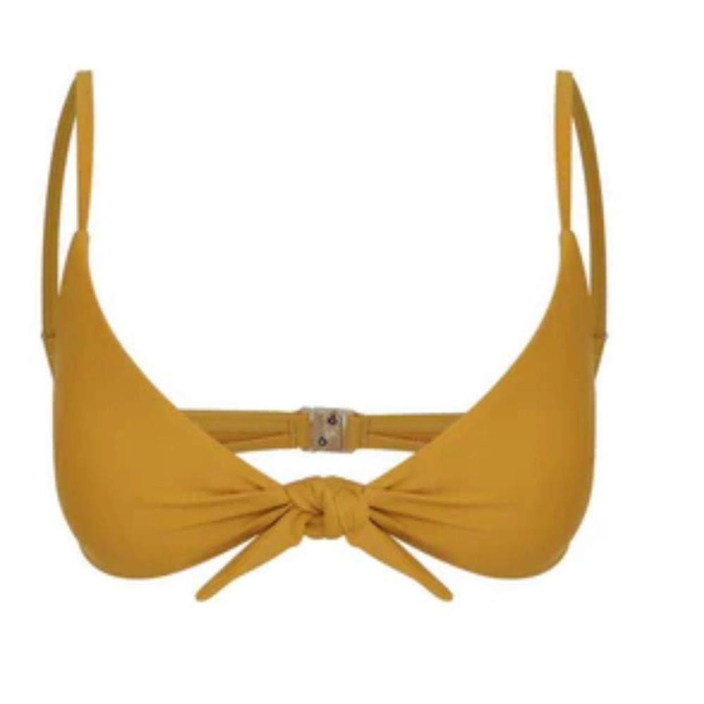 HELLO MOLLY Buena Vista Dream Swim Top Mustard - M, new